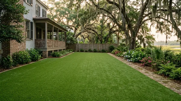 Team Charleston Artificial Grass Installation in Charleston