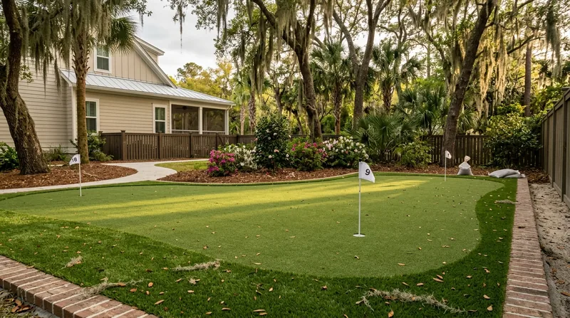 Putting Green Installation Charleston
