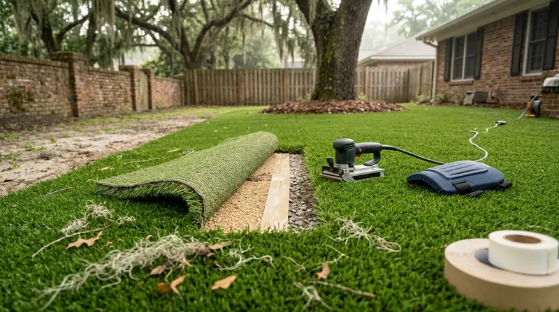 Turf Repair & Seam Repair Charleston